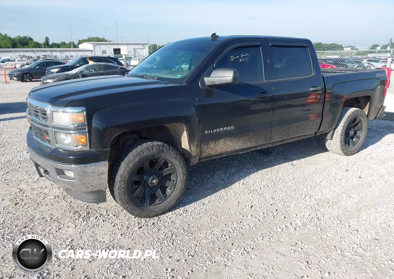 2014 Chevrolet Silverado 1500 2Lt VIN:3GCUKREC4EG353265 - 2