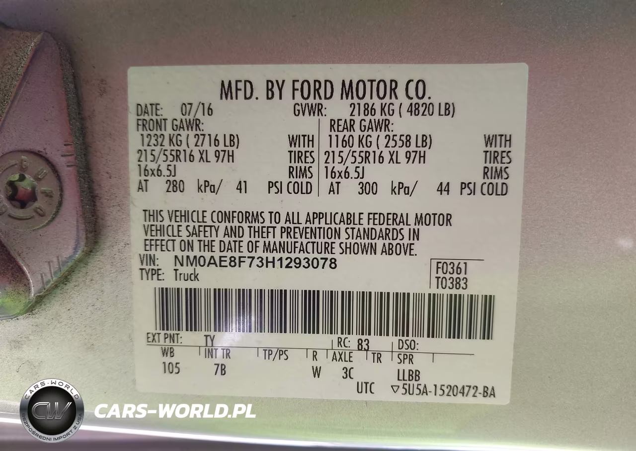 2017 Ford Transit Connect Xlt VIN:NM0AE8F73H1293078 - 9