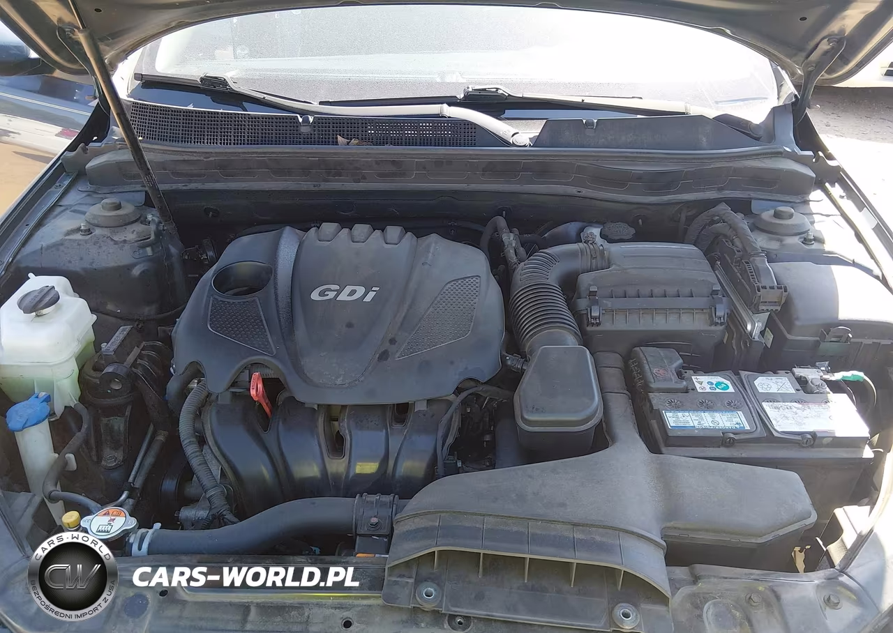 2015 Kia Optima Lx VIN:5XXGM4A74FG481304 - 10