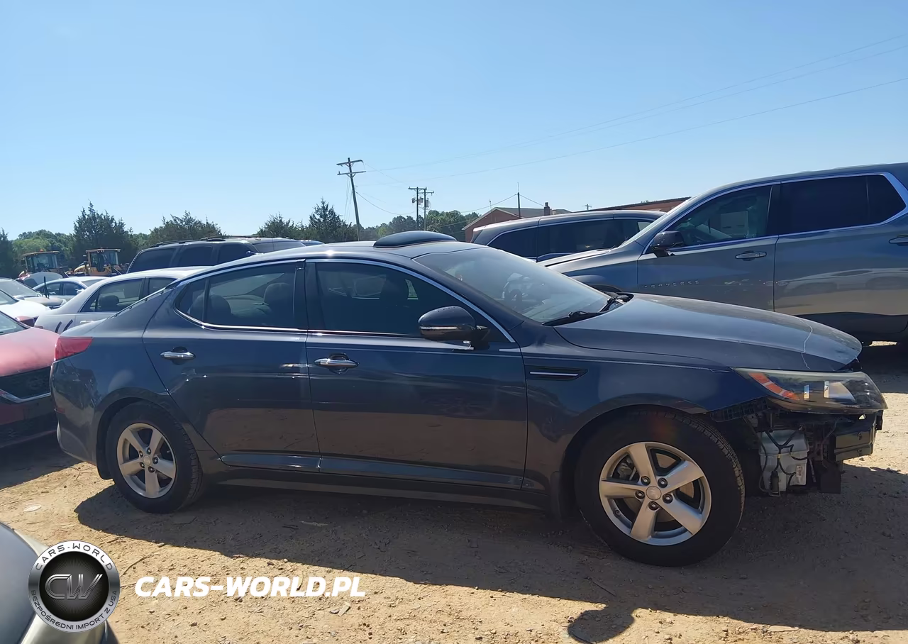 2015 Kia Optima Lx VIN:5XXGM4A74FG481304 - 14