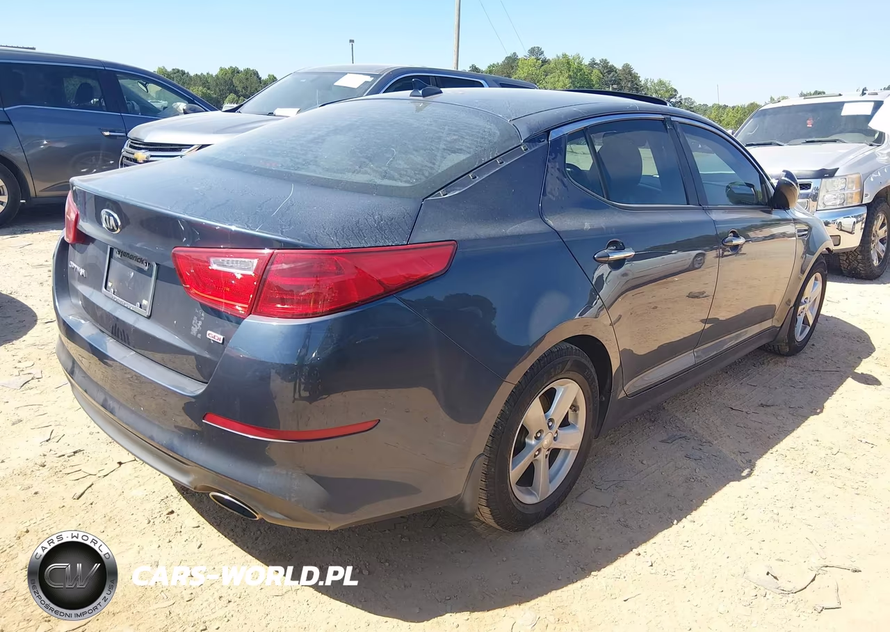 2015 Kia Optima Lx VIN:5XXGM4A74FG481304 - 4