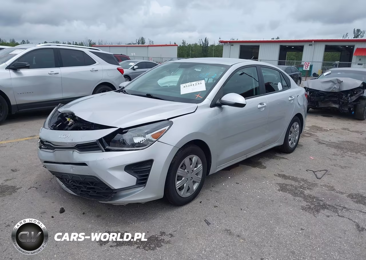 2022 Kia Rio S VIN:3KPA24AD4NE435092 - 2
