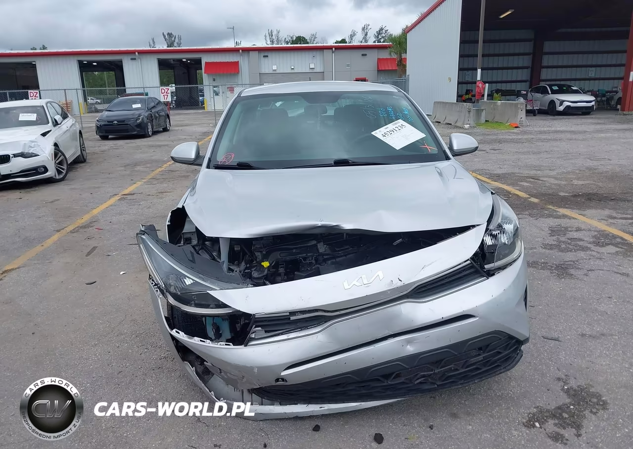2022 Kia Rio S VIN:3KPA24AD4NE435092 - 6