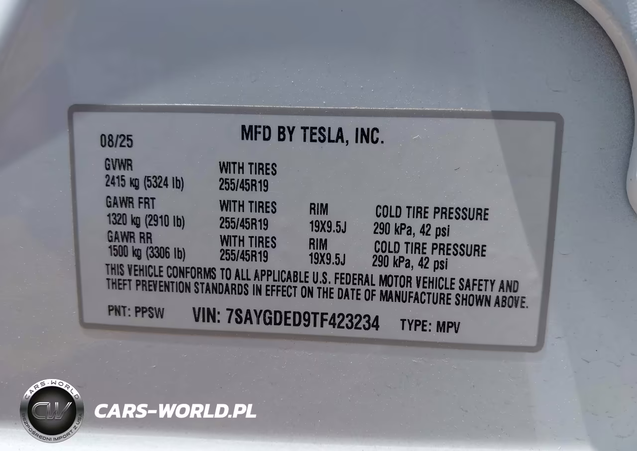 2026 Tesla Model Y Premium Rear-Wheel Drive-Rear-Wheel Drive VIN:7SAYGDED9TF423234 - 9