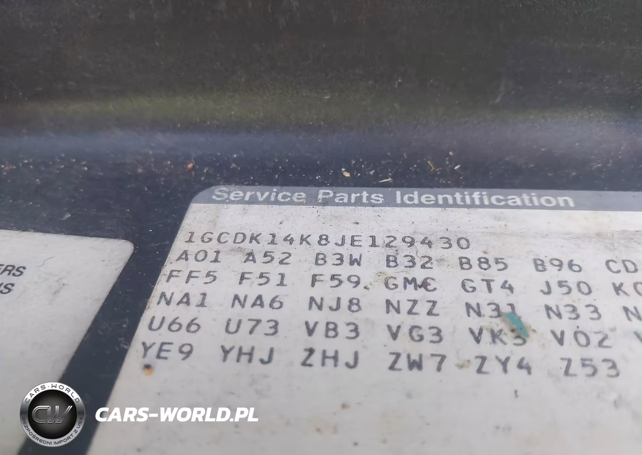 1988 Chevrolet Gmt-400 K1500 VIN:1GCDK14K8JE129430 - 9