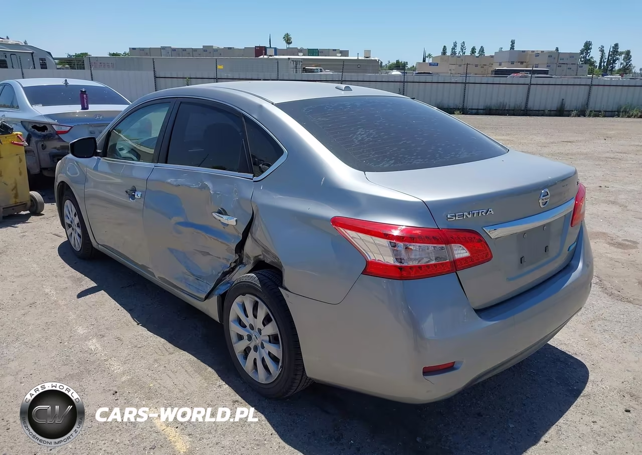 2014 Nissan Sentra Sv VIN:3N1AB7AP8EY225351 - 3