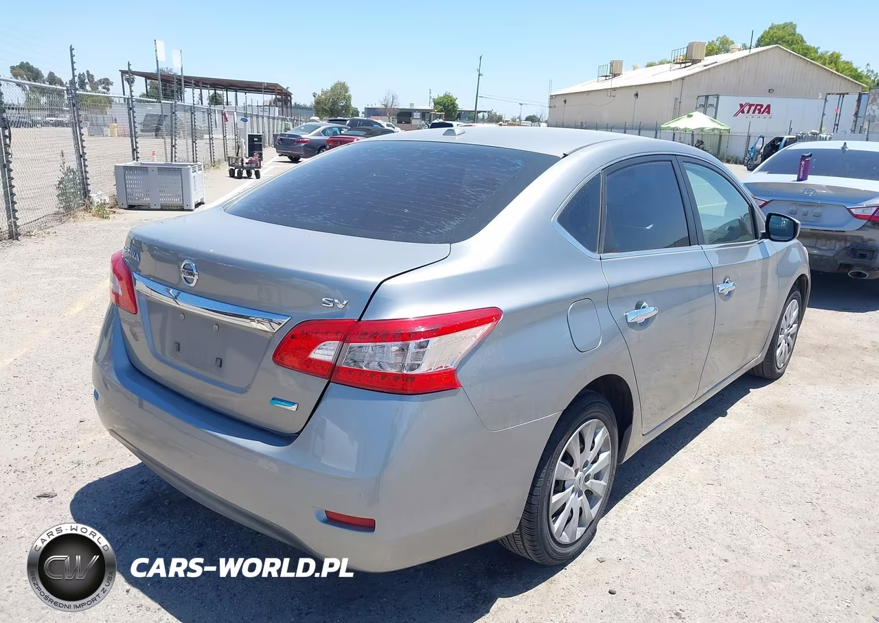 2014 Nissan Sentra Sv VIN:3N1AB7AP8EY225351 - 4