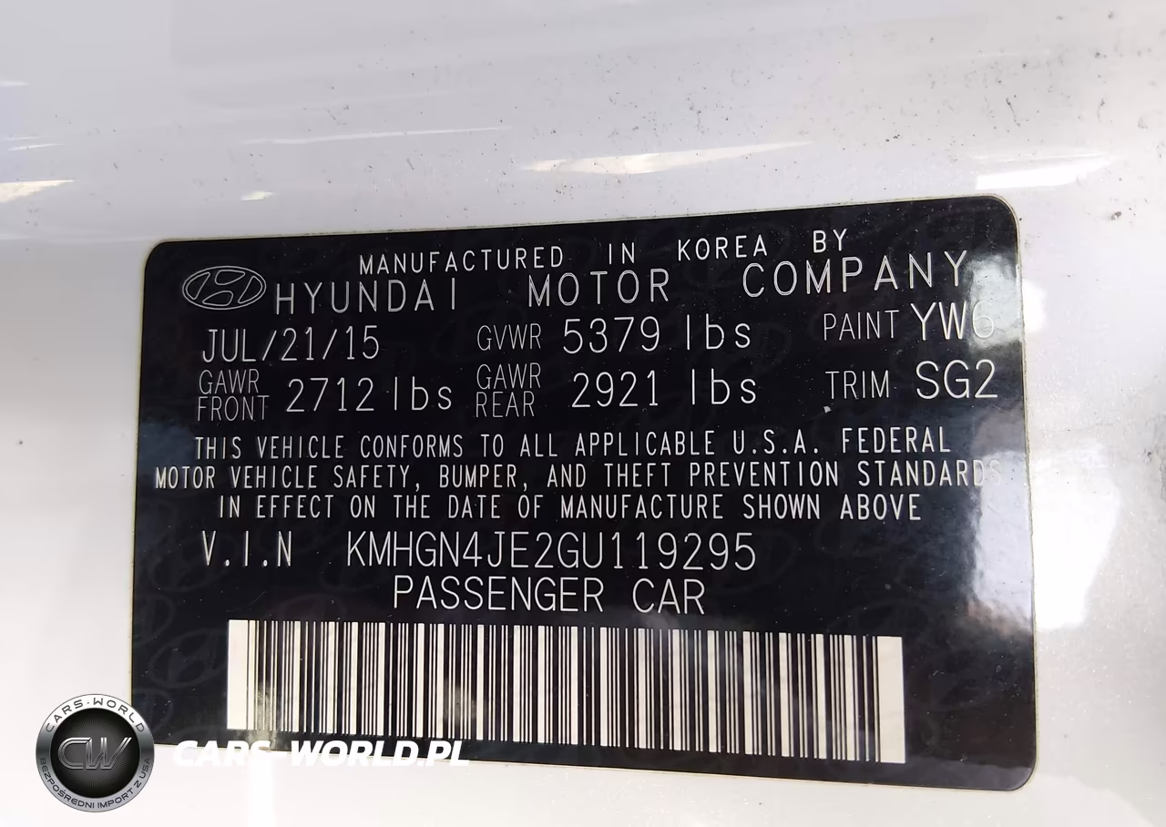 2016 Hyundai Genesis 3.8 VIN:KMHGN4JE2GU119295 - 9