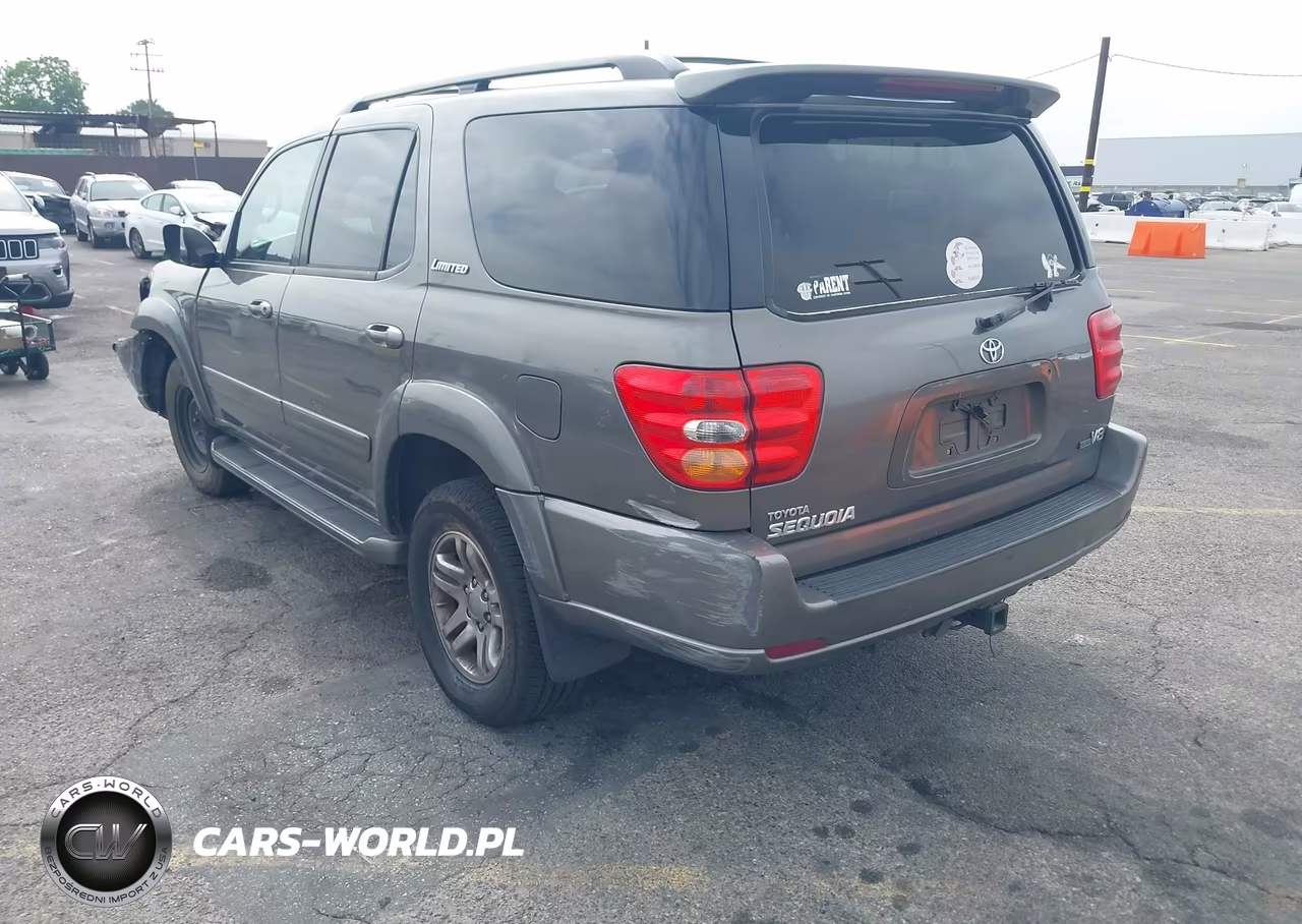 2004 Toyota Sequoia Limited V8 VIN:5TDZT38A54S238068 - 3