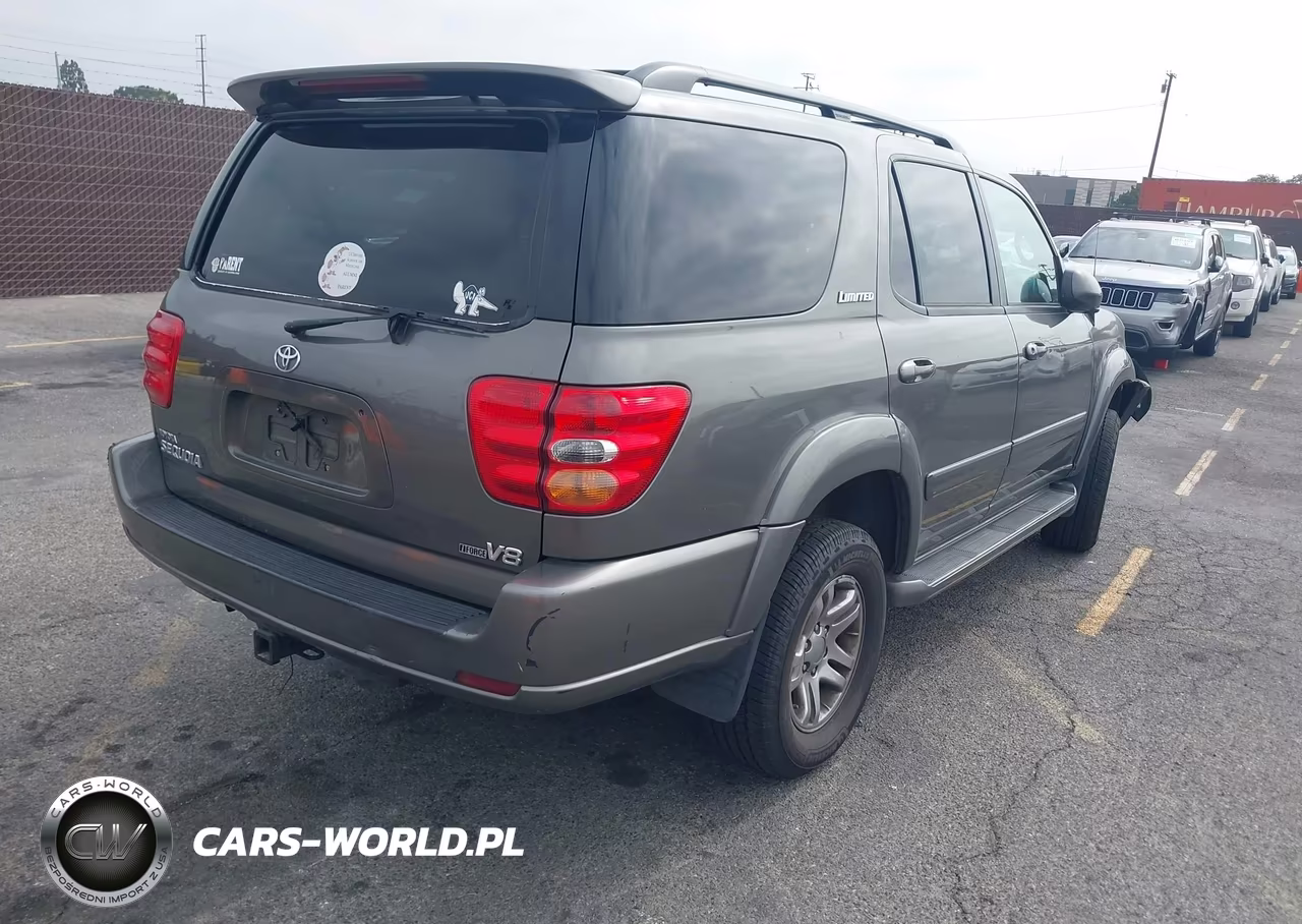 2004 Toyota Sequoia Limited V8 VIN:5TDZT38A54S238068 - 4