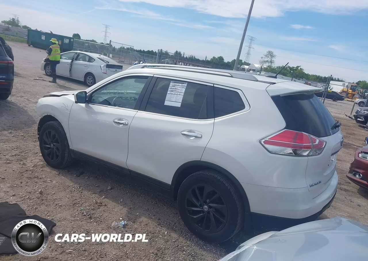 2014 Nissan Rogue Sl VIN:5N1AT2MV0EC772805 - 3