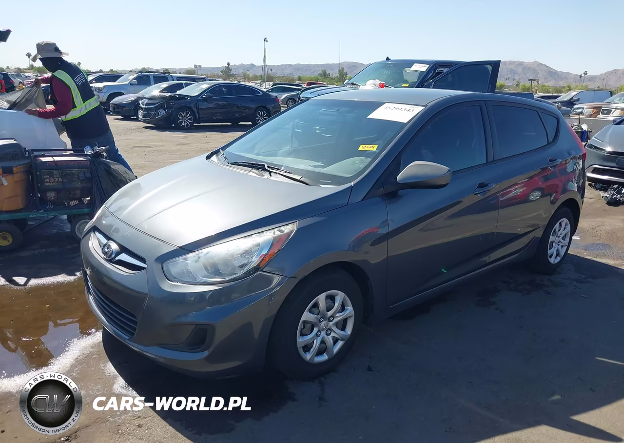 2012 Hyundai Accent Gs VIN:KMHCT5AE0CU031611 - 2