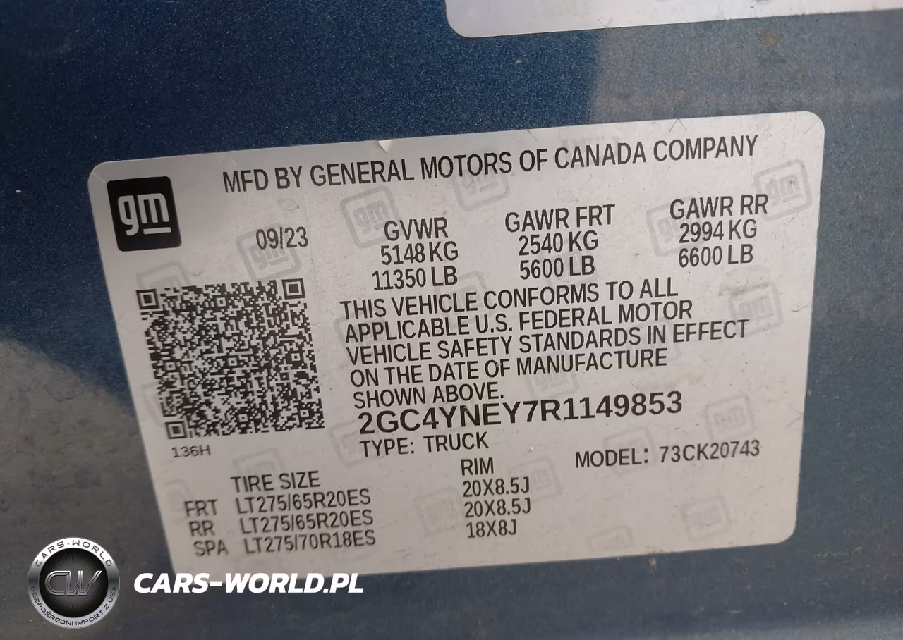 2024 Chevrolet Silverado 2500Hd 4Wd Standard Bed Lt VIN:2GC4YNEY7R1149853 - 9