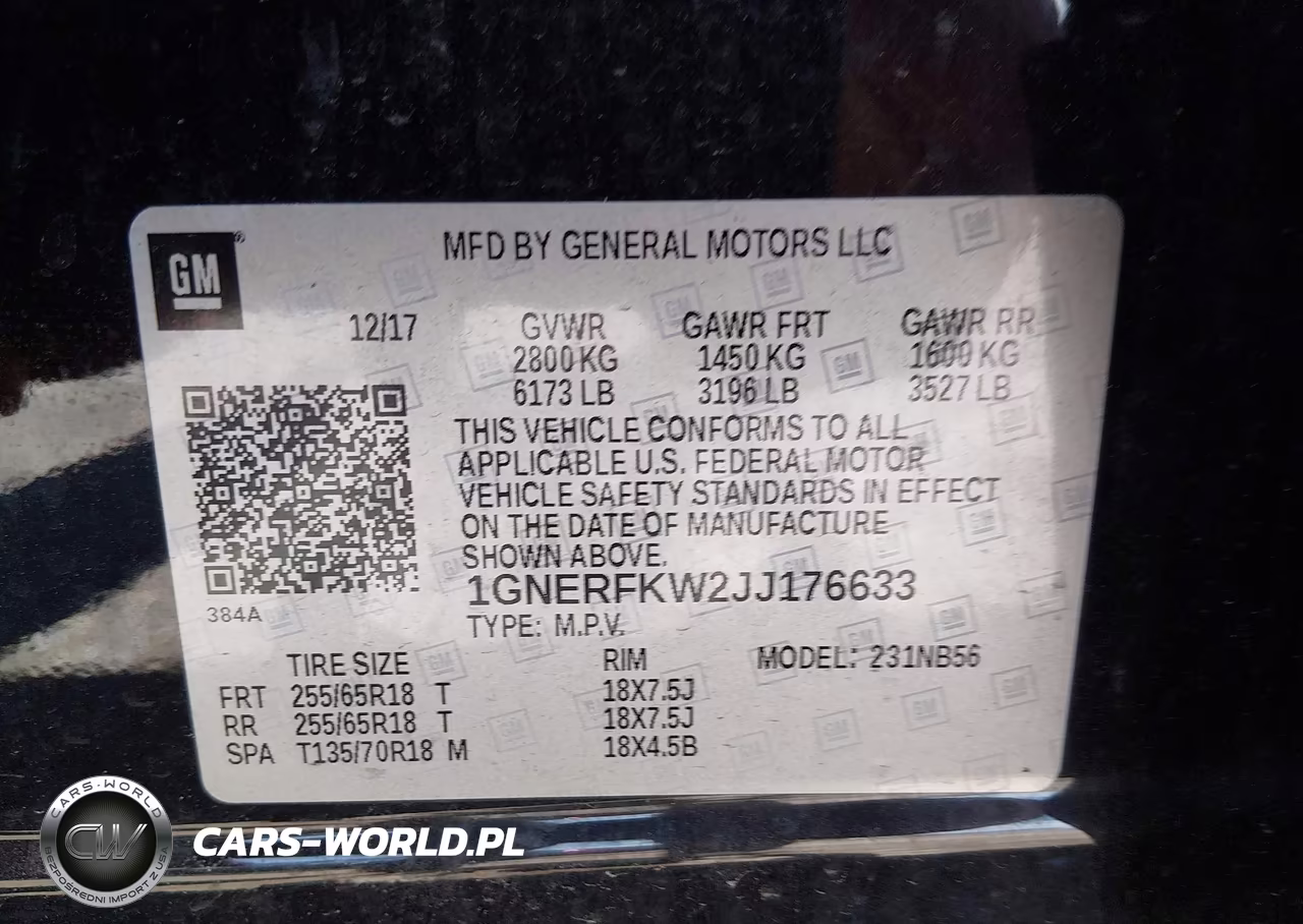 2018 Chevrolet Traverse Ls VIN:1GNERFKW2JJ176633 - 9