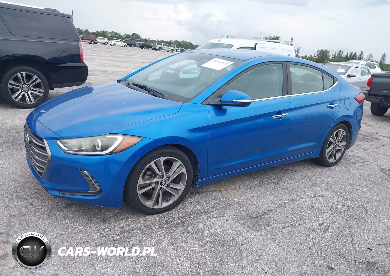 2017 Hyundai Elantra Limited VIN:5NPD84LF7HH084415 - 2