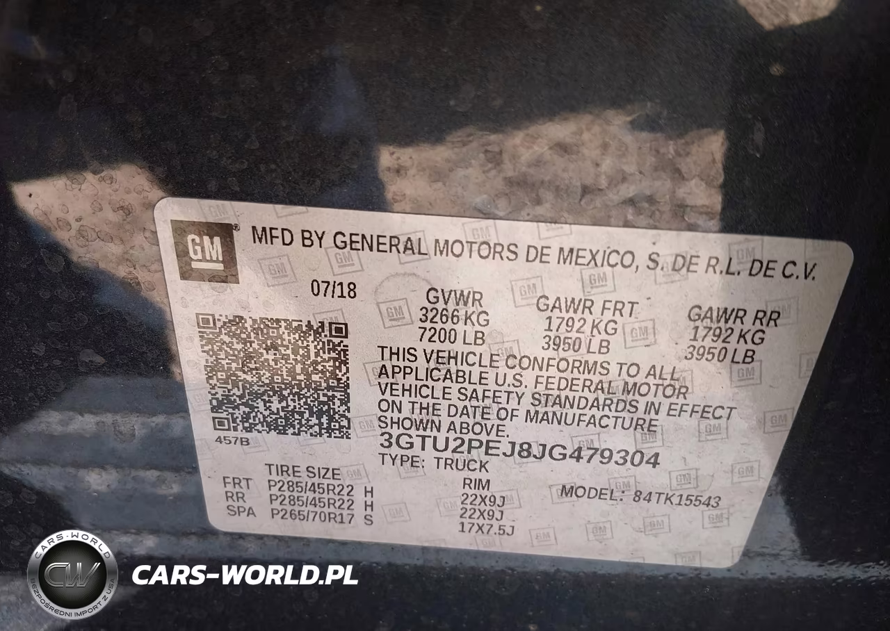 2018 GMC Sierra 1500 Denali VIN:3GTU2PEJ8JG479304 - 9