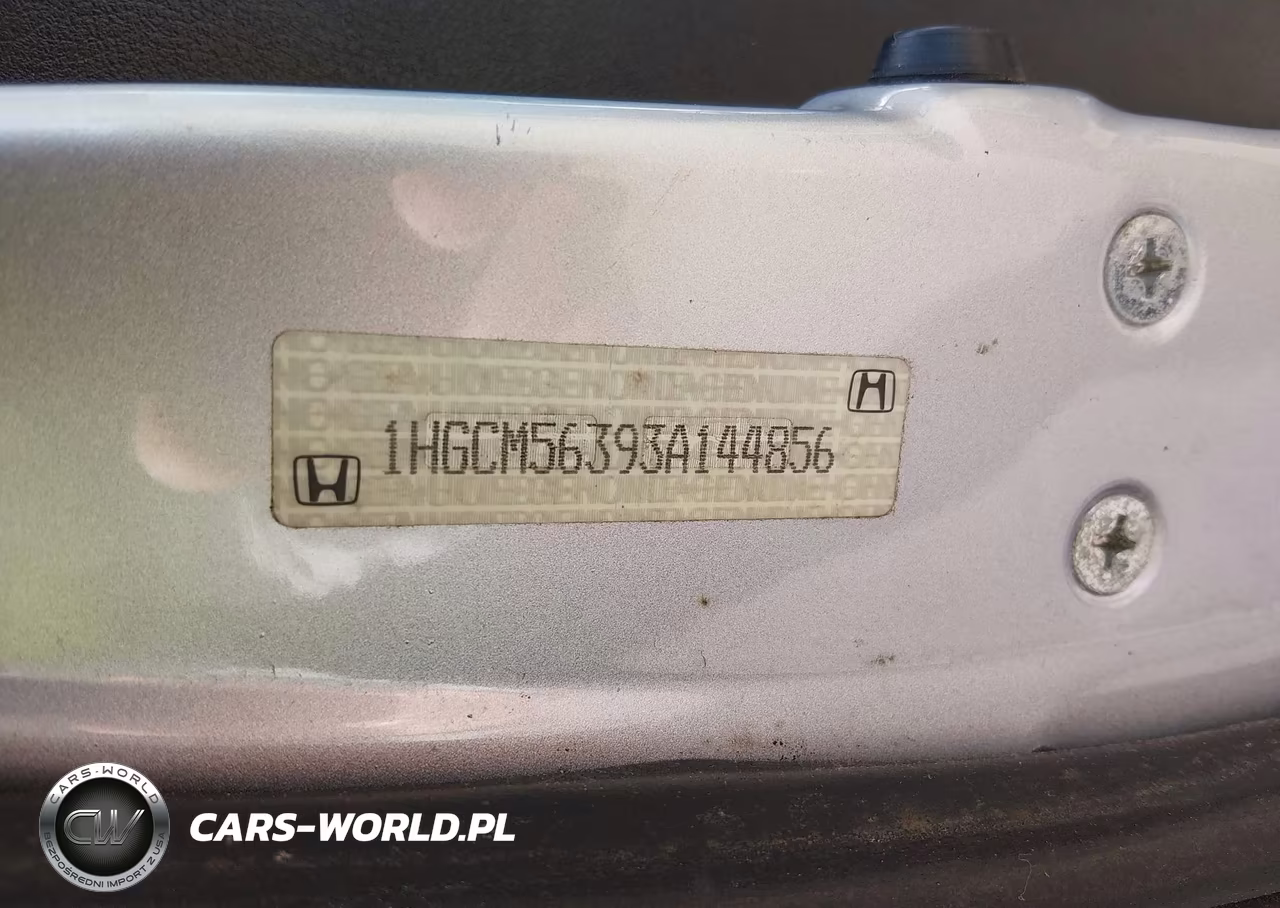 2003 Honda Accord 2.4 Lx VIN:1HGCM56393A144856 - 9