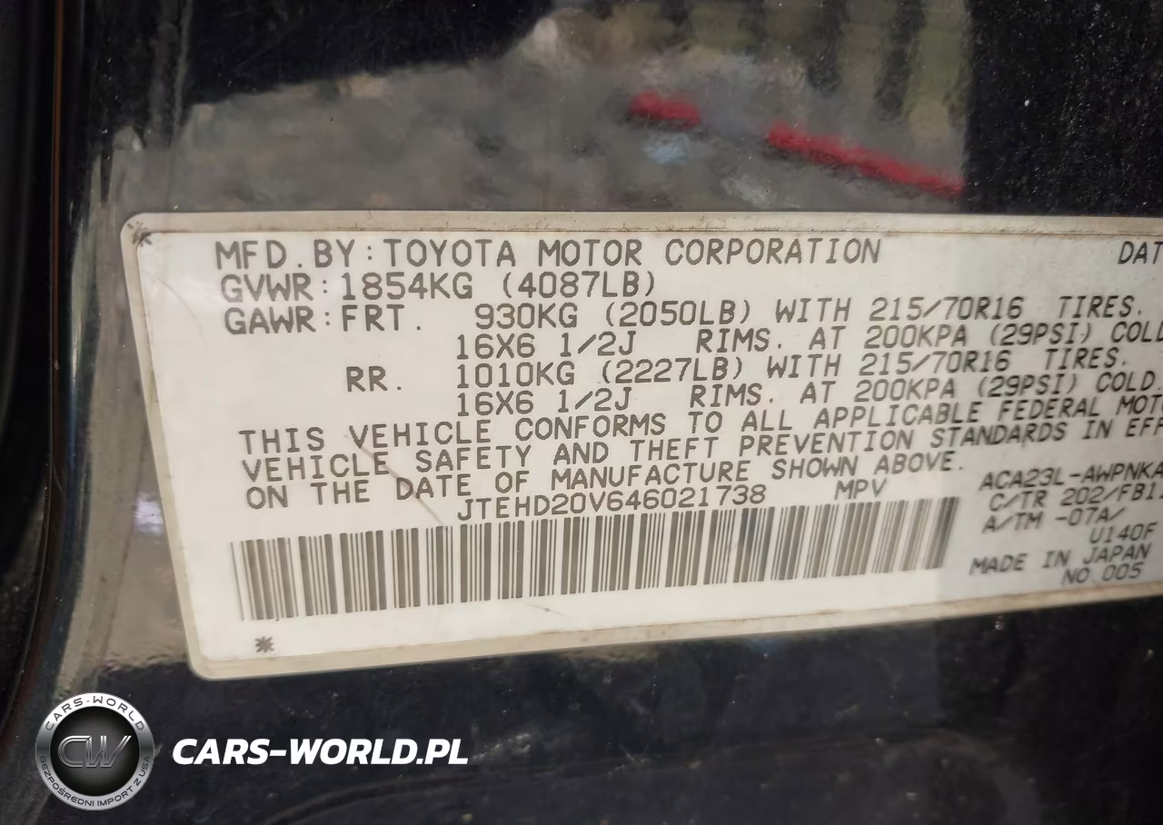 2004 Toyota Rav4 VIN:JTEHD20V646021738 - 9