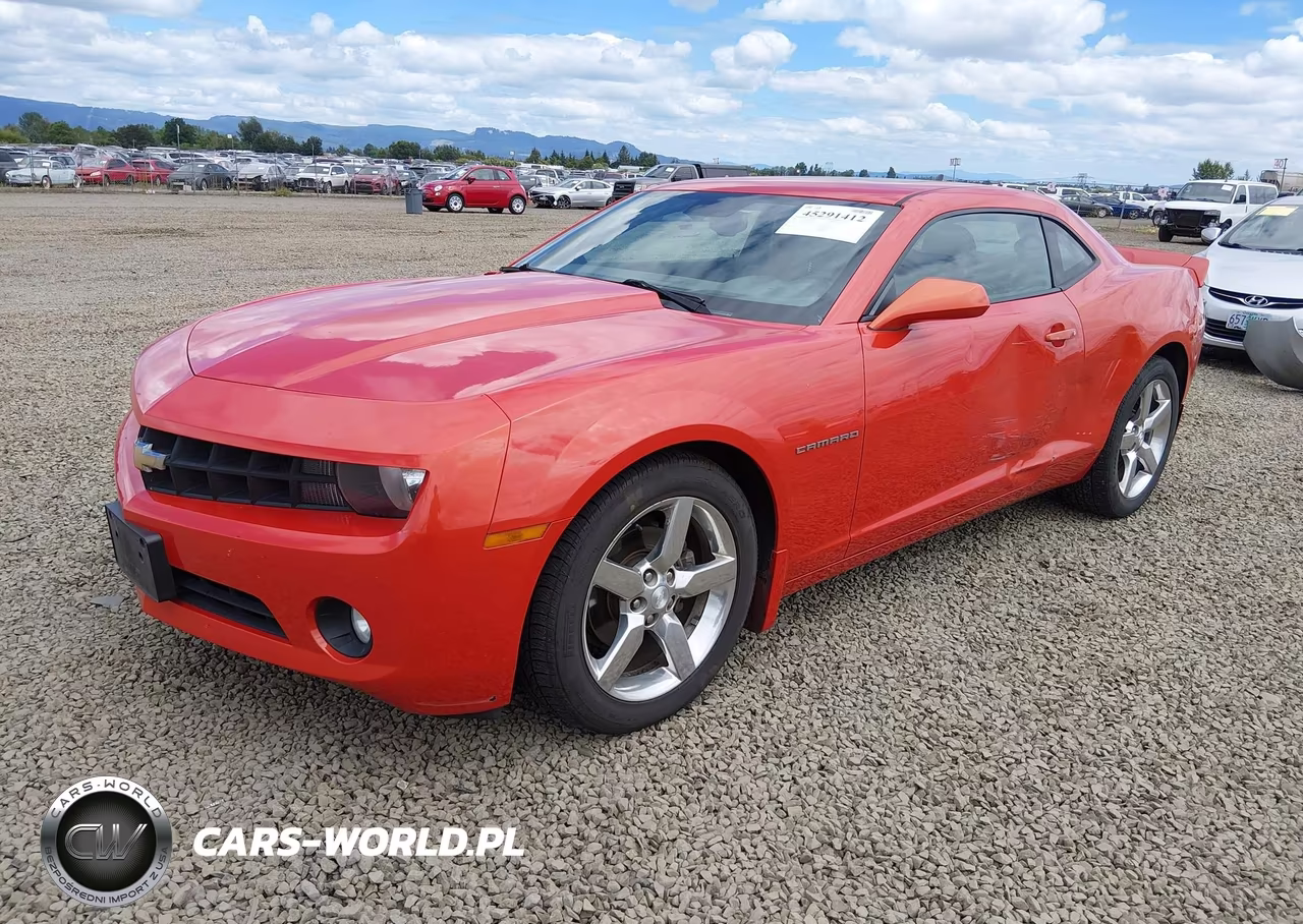 2011 Chevrolet Camaro 2Lt VIN:2G1FC1ED6B9121863 - 2
