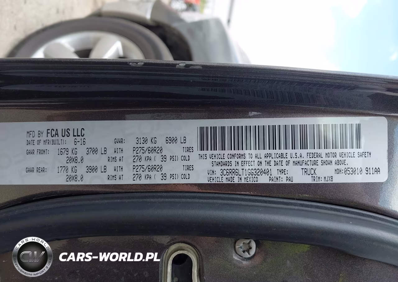 2016 Ram 1500 Lone Star VIN:3C6RR6LT1GG320401 - 9