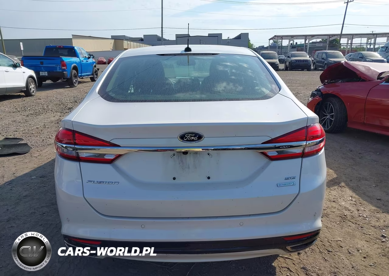 2017 Ford Fusion Se VIN:3FA6P0H96HR176545 - 17