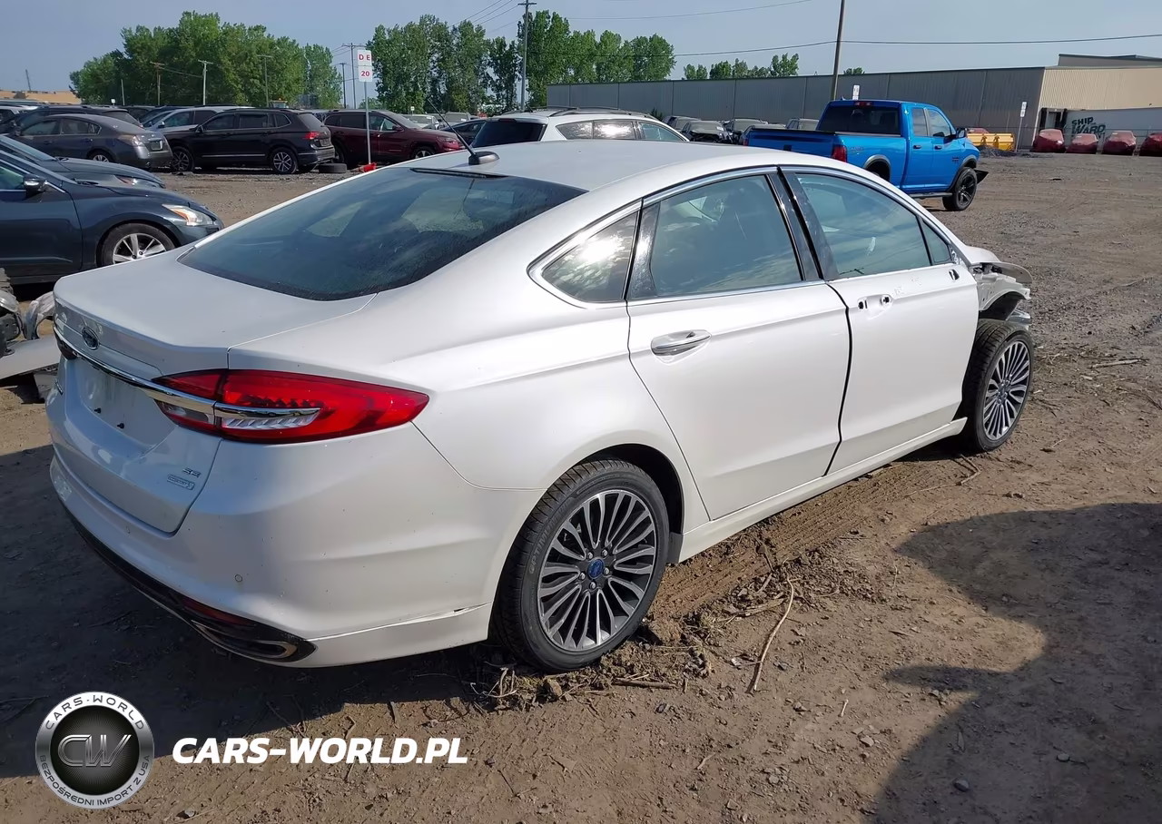 2017 Ford Fusion Se VIN:3FA6P0H96HR176545 - 4