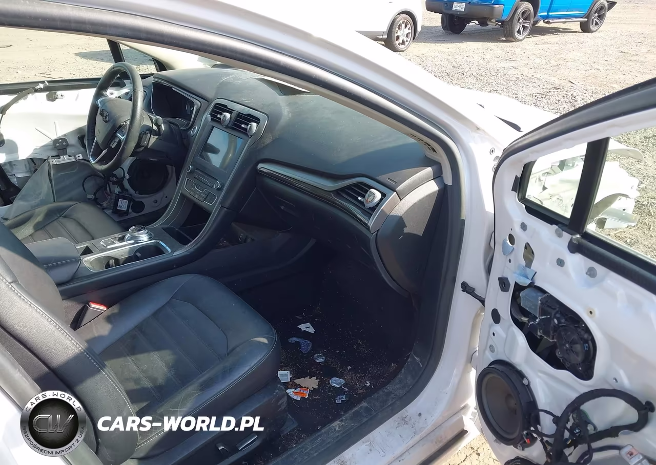 2017 Ford Fusion Se VIN:3FA6P0H96HR176545 - 5