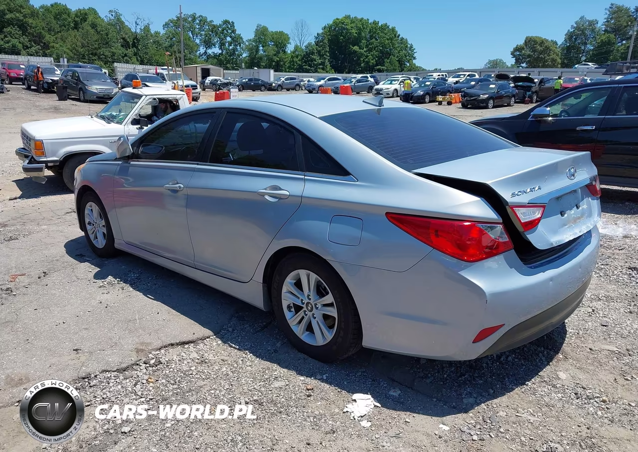 2014 Hyundai Sonata Gls VIN:5NPEB4AC6EH919835 - 3