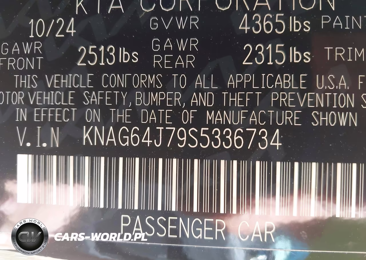 2025 Kia K5 Gt-Line VIN:KNAG64J79S5336734 - 9