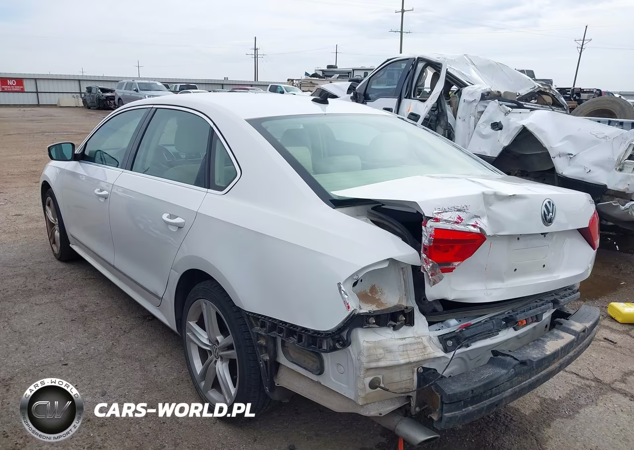 2013 Volkswagen Passat 2.0L Tdi Sel Premium VIN:1VWCN7A34DC073292 - 3