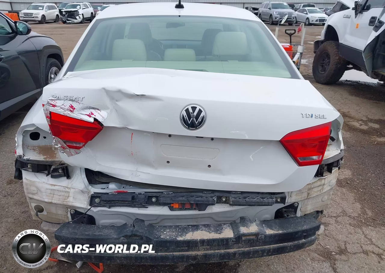 2013 Volkswagen Passat 2.0L Tdi Sel Premium VIN:1VWCN7A34DC073292 - 6