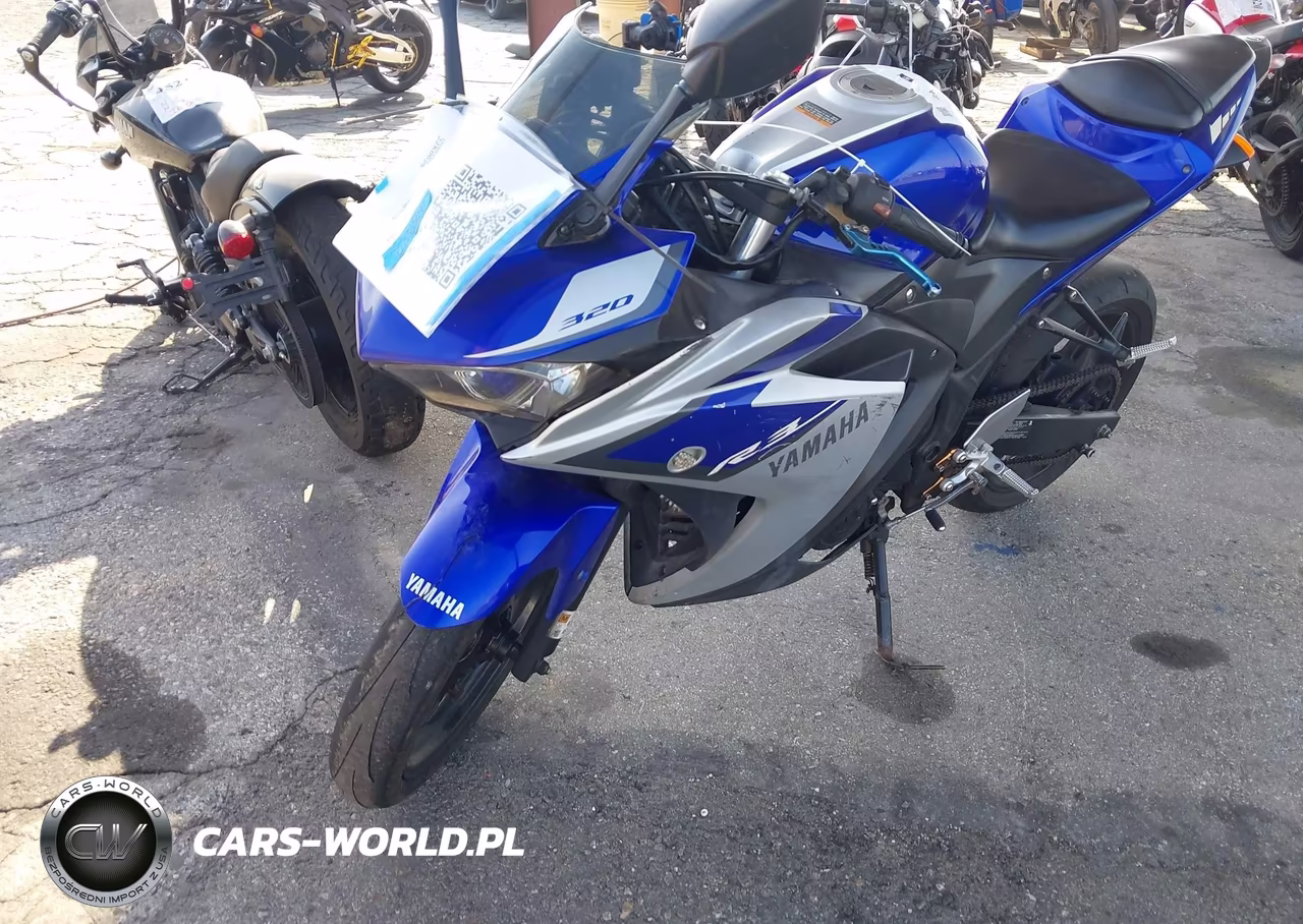 2015 Yamaha Yzfr3 VIN:MH3RH06Y1FK008779 - 2