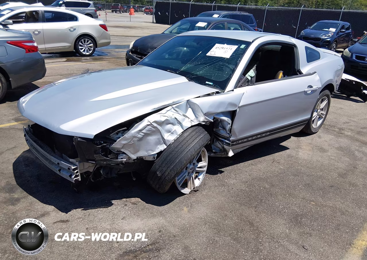 2012 Ford Mustang V6 VIN:1ZVBP8AM8C5258324 - 2