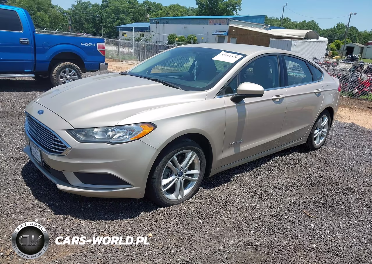 2018 Ford Fusion Hybrid S VIN:3FA6P0UU7JR141819 - 2