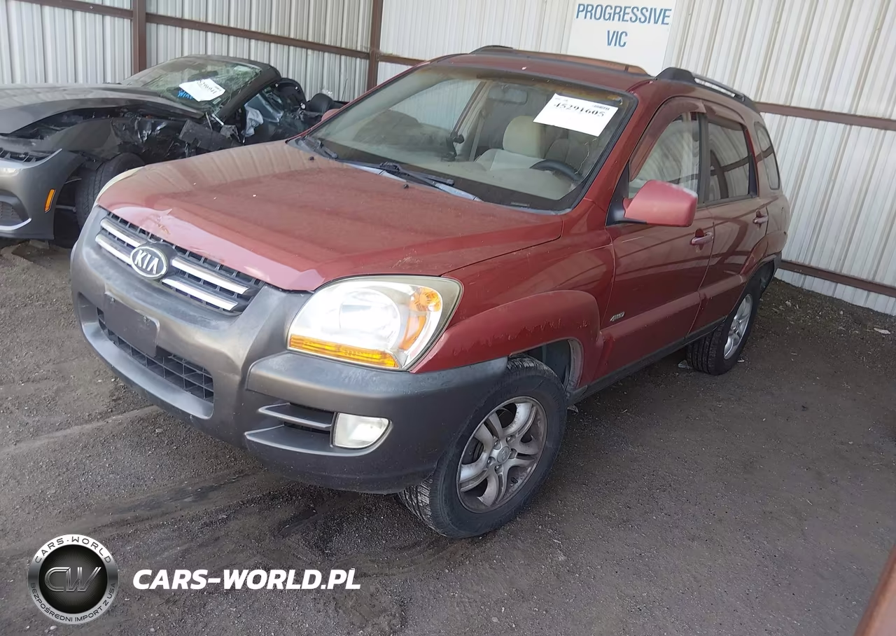 2005 Kia Sportage Ex V6-Lx V6 VIN:KNDJE723557065821 - 2