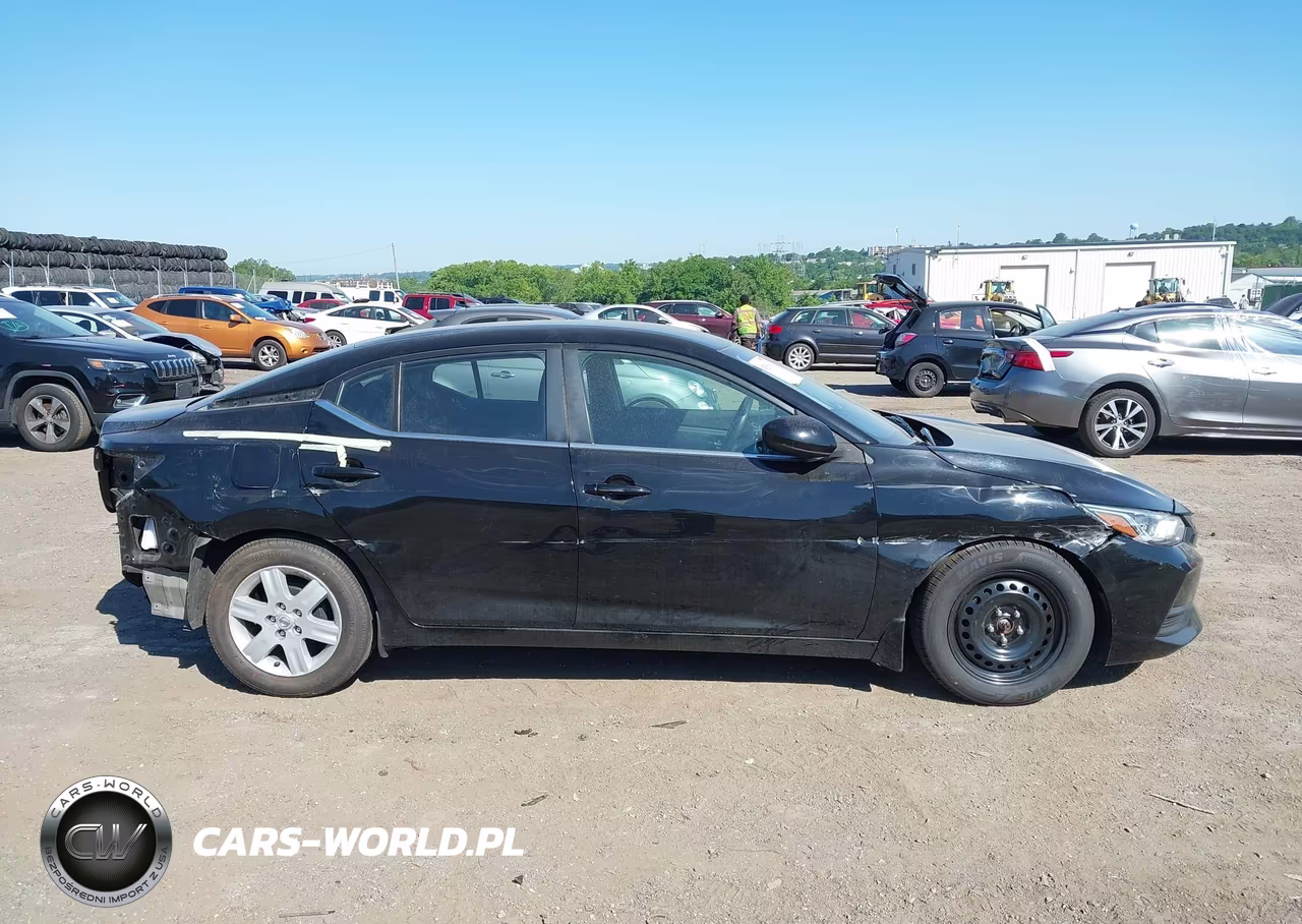 2021 Nissan Sentra S Xtronic Cvt VIN:3N1AB8BV1MY226505 - 13