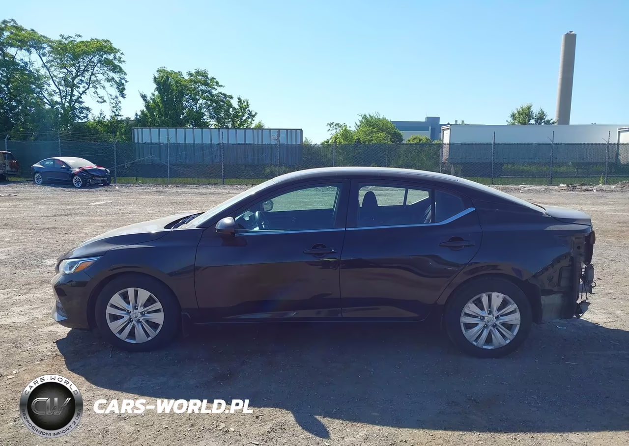 2021 Nissan Sentra S Xtronic Cvt VIN:3N1AB8BV1MY226505 - 14