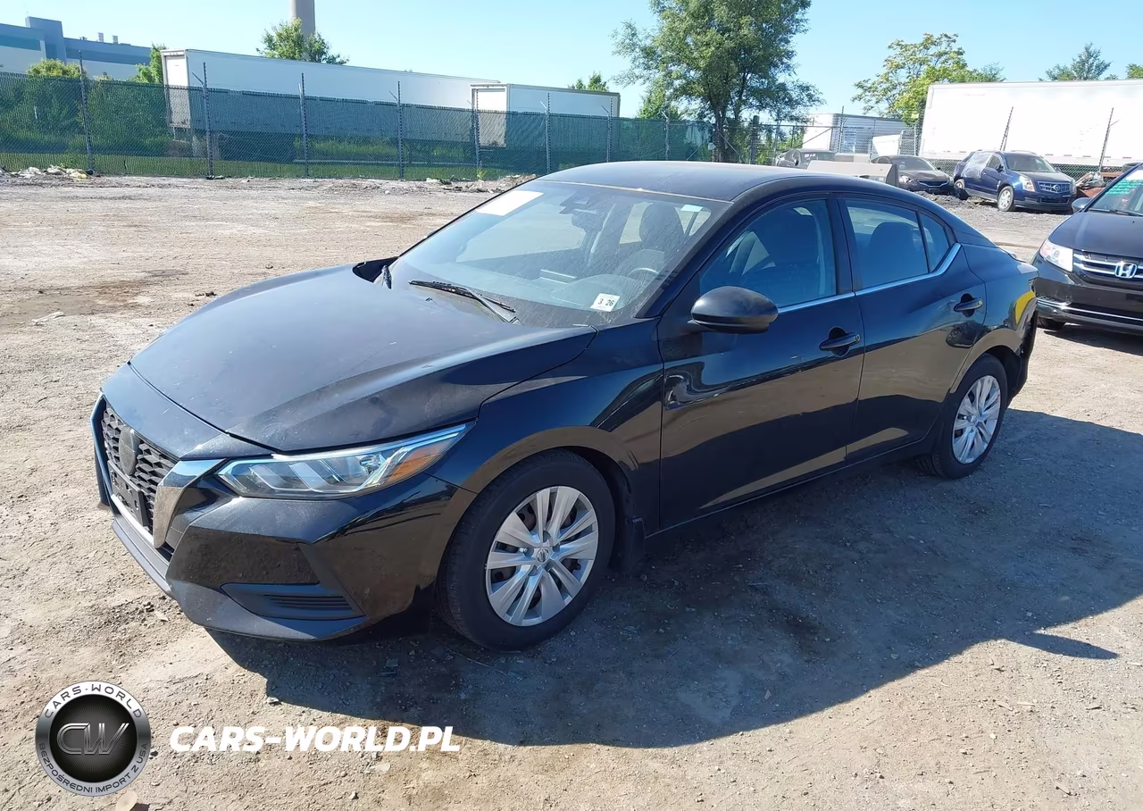 2021 Nissan Sentra S Xtronic Cvt VIN:3N1AB8BV1MY226505 - 2