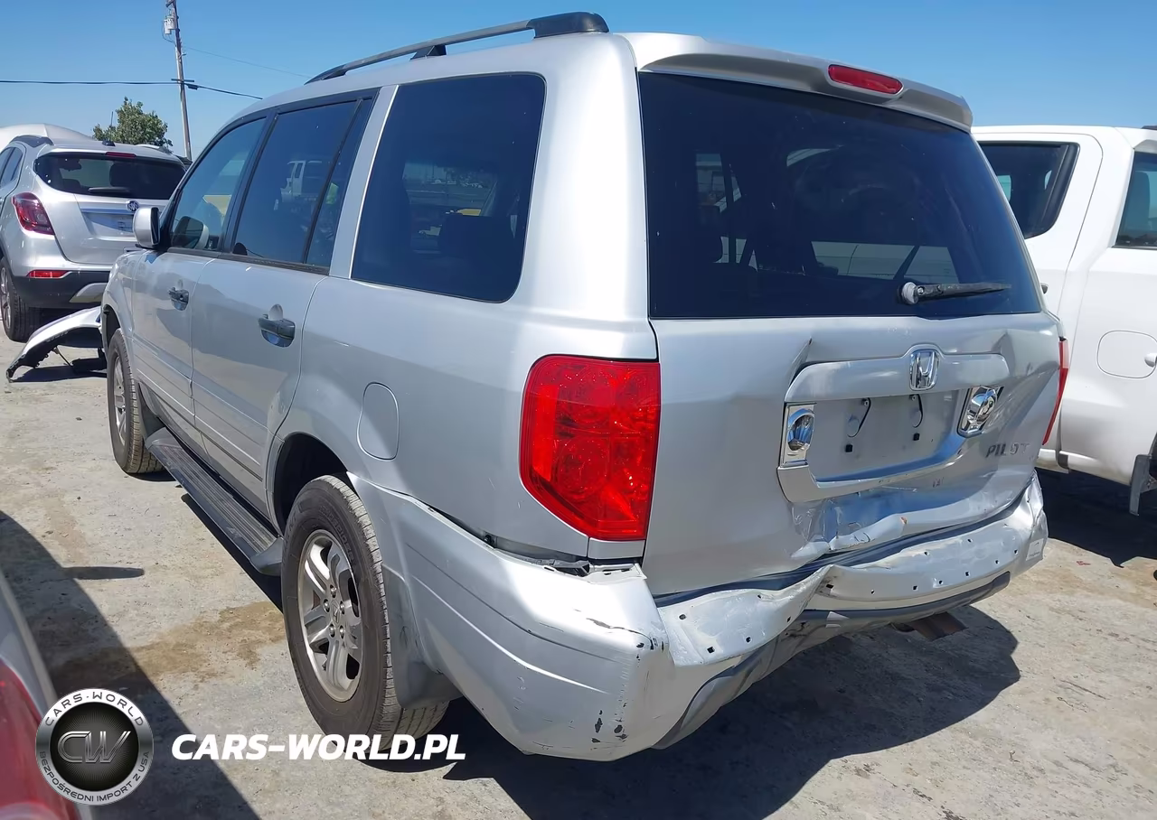 2003 Honda Pilot Ex-L VIN:2HKYF18573H605924 - 3