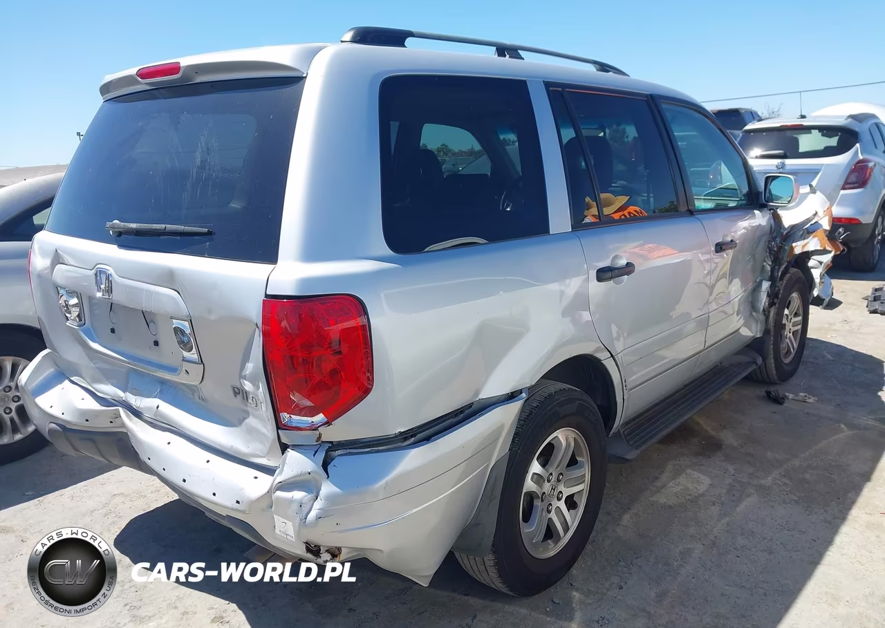 2003 Honda Pilot Ex-L VIN:2HKYF18573H605924 - 4