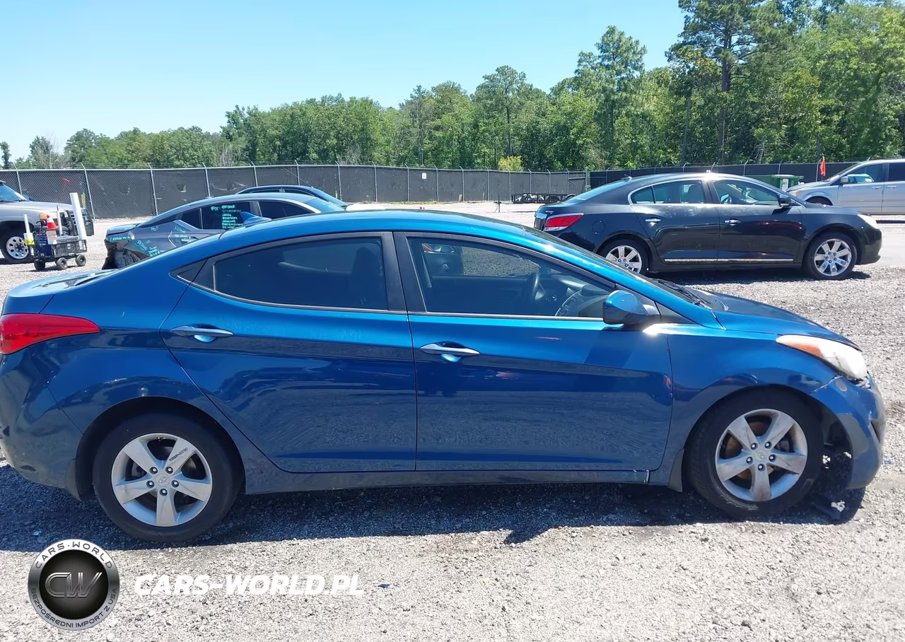 2013 Hyundai Elantra Gls VIN:KMHDH4AE0DU966841 - 14