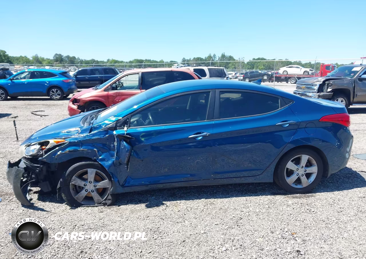 2013 Hyundai Elantra Gls VIN:KMHDH4AE0DU966841 - 15