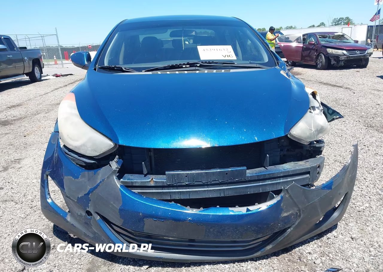 2013 Hyundai Elantra Gls VIN:KMHDH4AE0DU966841 - 6