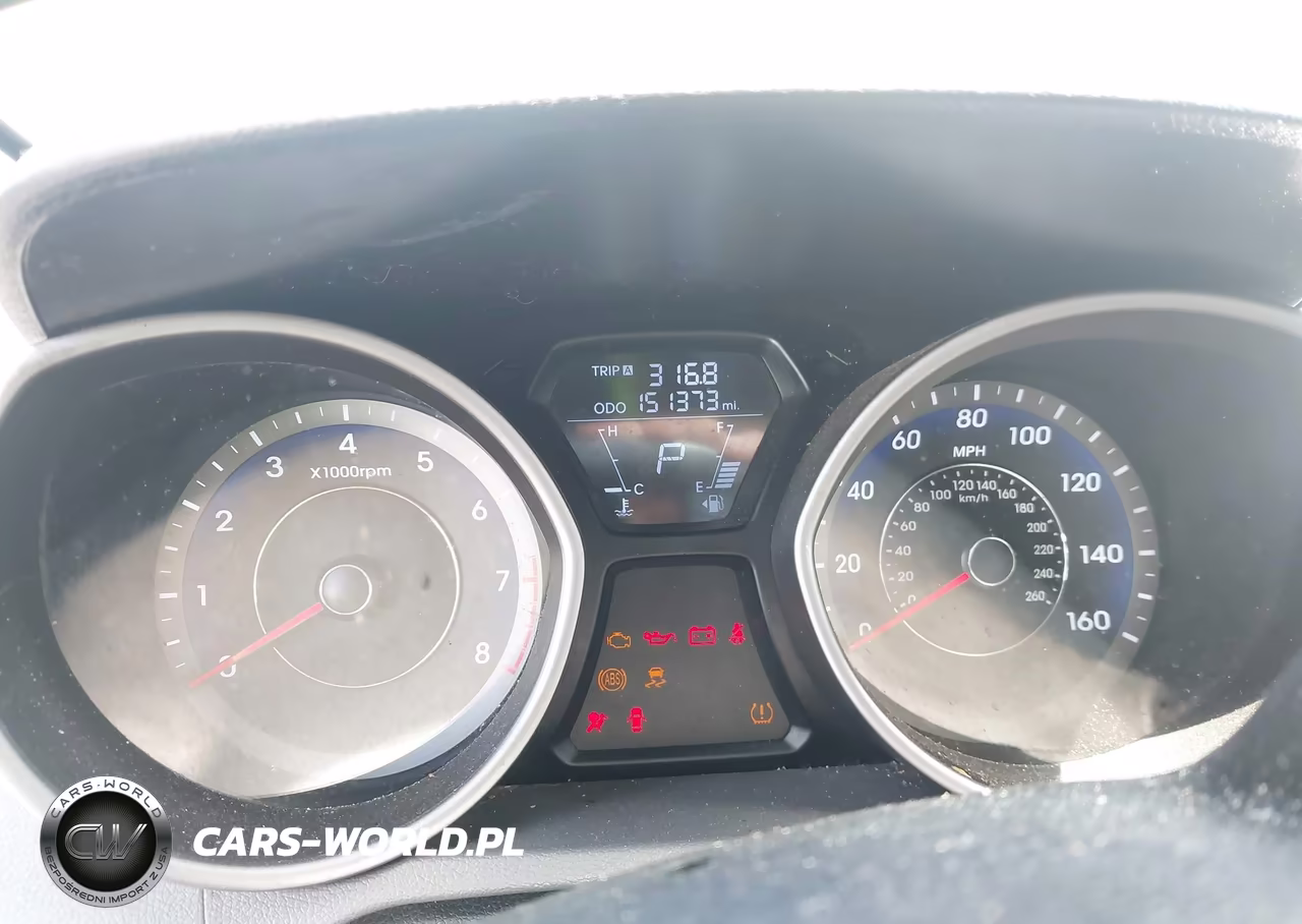 2013 Hyundai Elantra Gls VIN:KMHDH4AE0DU966841 - 7