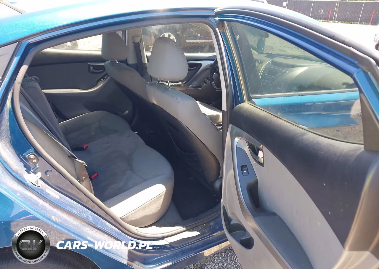 2013 Hyundai Elantra Gls VIN:KMHDH4AE0DU966841 - 8
