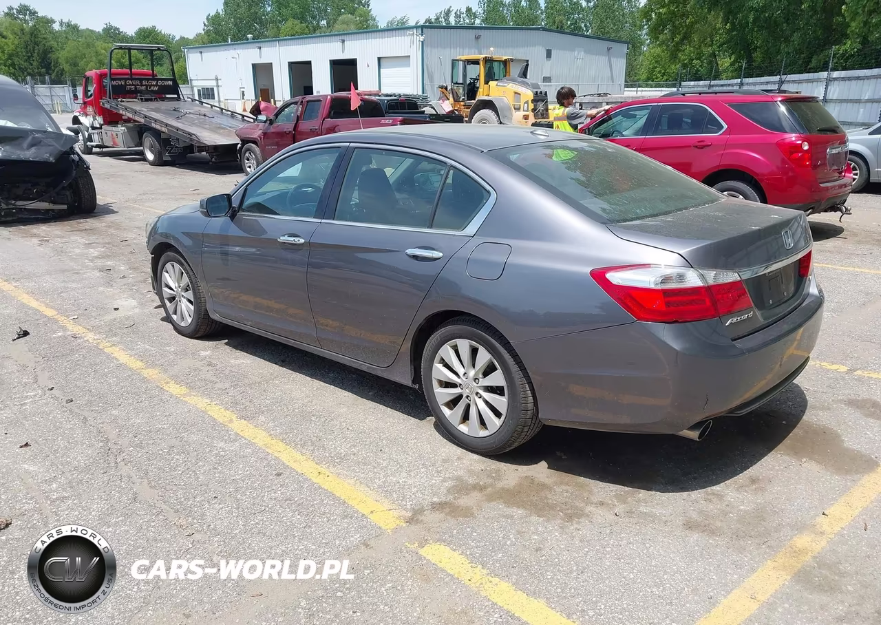2014 Honda Accord Ex-L V-6 VIN:1HGCR3F83EA042828 - 3
