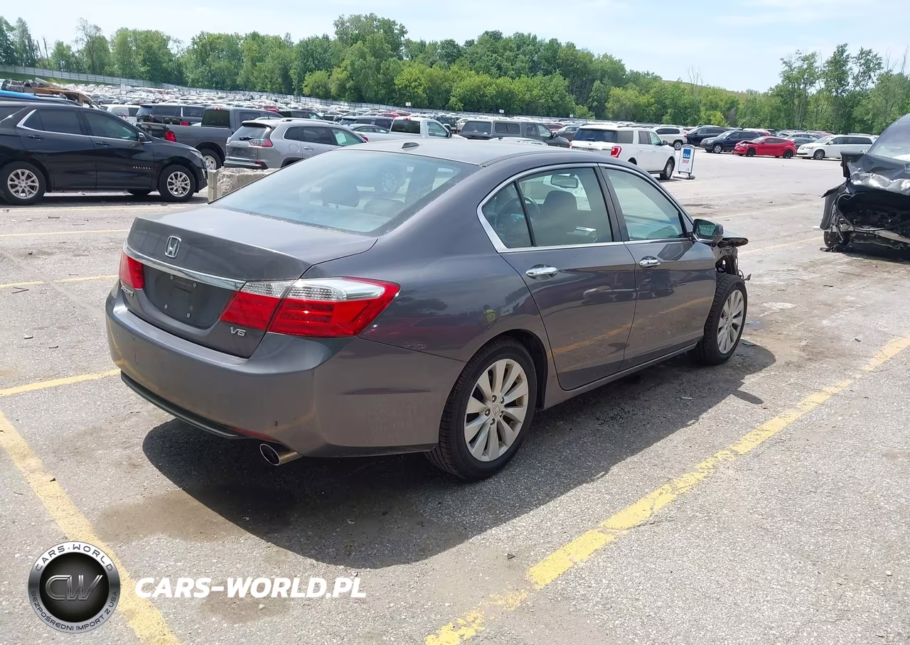 2014 Honda Accord Ex-L V-6 VIN:1HGCR3F83EA042828 - 4