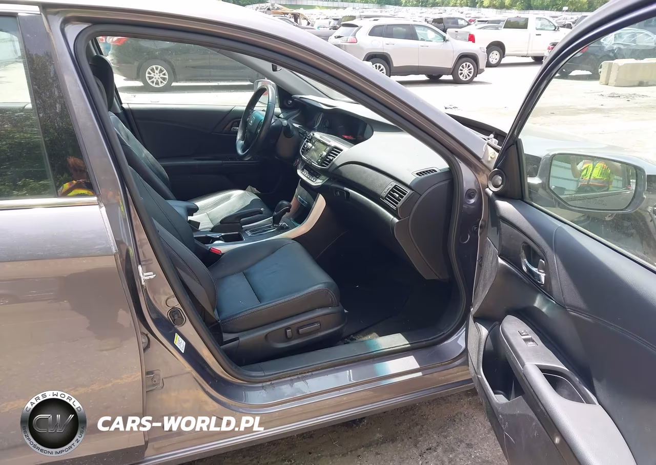 2014 Honda Accord Ex-L V-6 VIN:1HGCR3F83EA042828 - 5