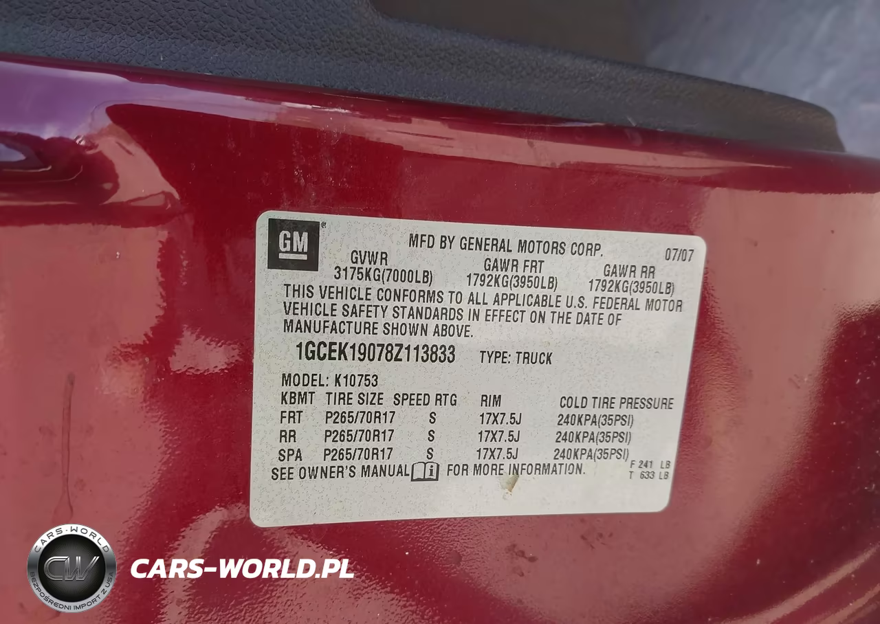 2008 Chevrolet Silverado 1500 Lt1 VIN:1GCEK19078Z113833 - 9