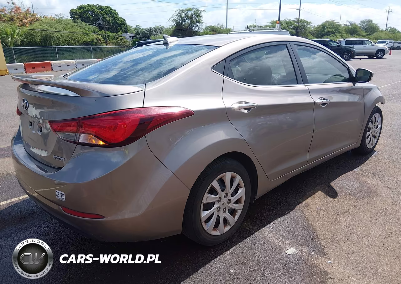 2016 Hyundai Elantra Limited VIN:5NPDH4AE8GH657864 - 4